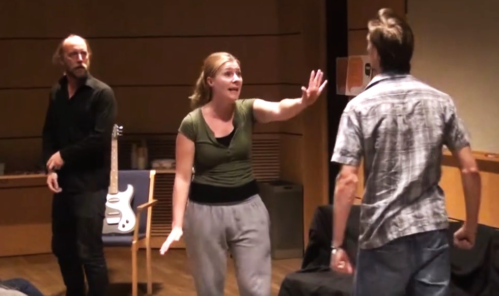 A youth-focused conference opens with an interactive design theatre performance